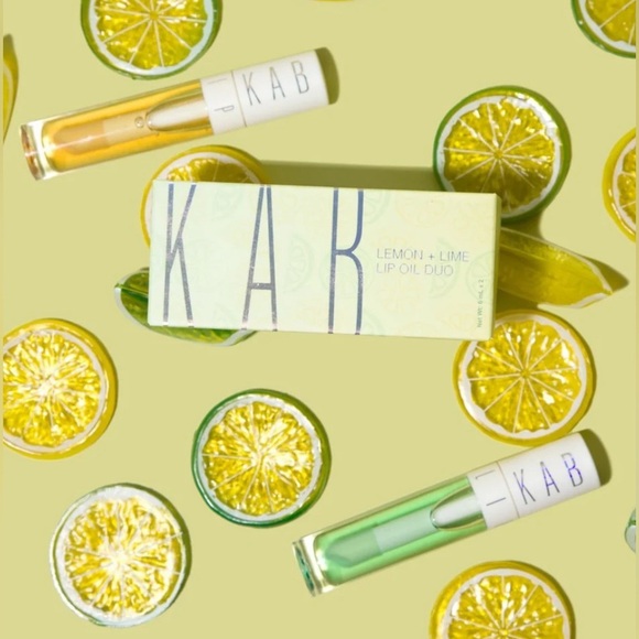 KAB Cosmetics Lemon + Lime Lip Oil Duo - Picture 5 of 9